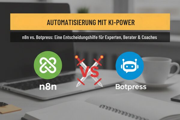 Botpress vs. n8n: Chatbot-Spielerei oder der Turbo für deine Umsatzschienen
