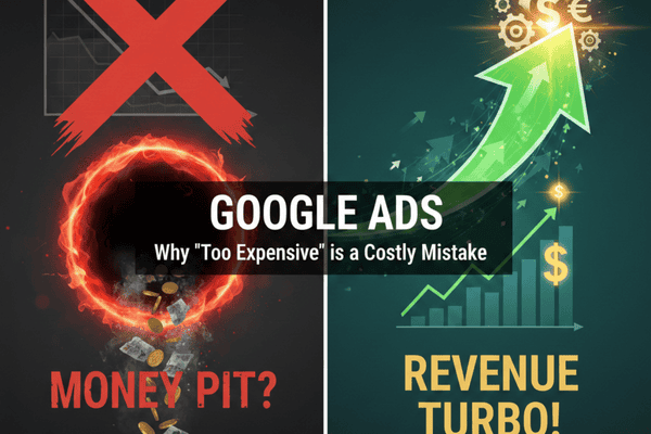 Google Ads – Warum zu teuer meist ein teurer Irrtum ist